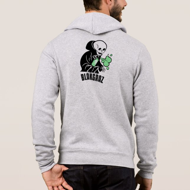 Blakgraz Grim Reaper Hoodie (Back)