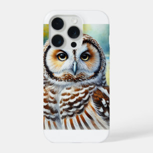 Blakiston Owl 270824AREF105 - Watercolor iPhone 15 Pro Case