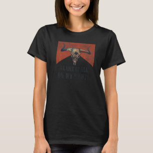 Blame It All On My Roots Retro Western Country Mus T-Shirt