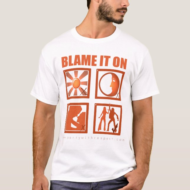 Blame It On The Boogie T-Shirt (Front)