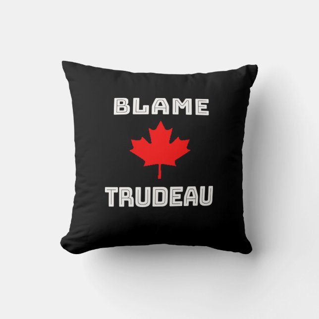   Blame Trudeau      Cushion (Front)