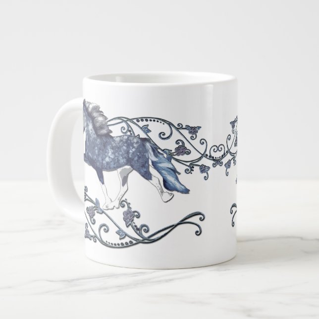 Blámóða Large Coffee Mug (Front Left)