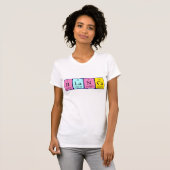 Blanca periodic table name shirt (Front Full)