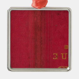 Blanchard's guide map of Chicago 2 Metal Tree Decoration