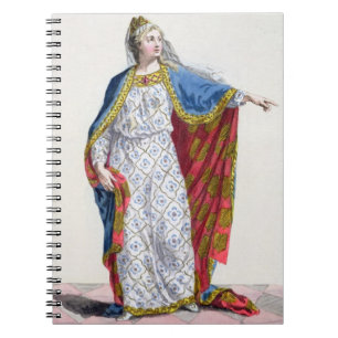 Blanche de Castile (1185/88-1252) Queen of France Notebook
