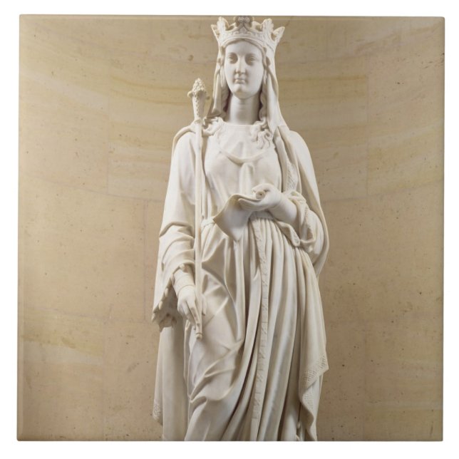 Blanche of Castile (1188-1252) Queen of France, 18 Tile (Front)