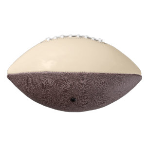 Blanched almond (solid colour) american football
