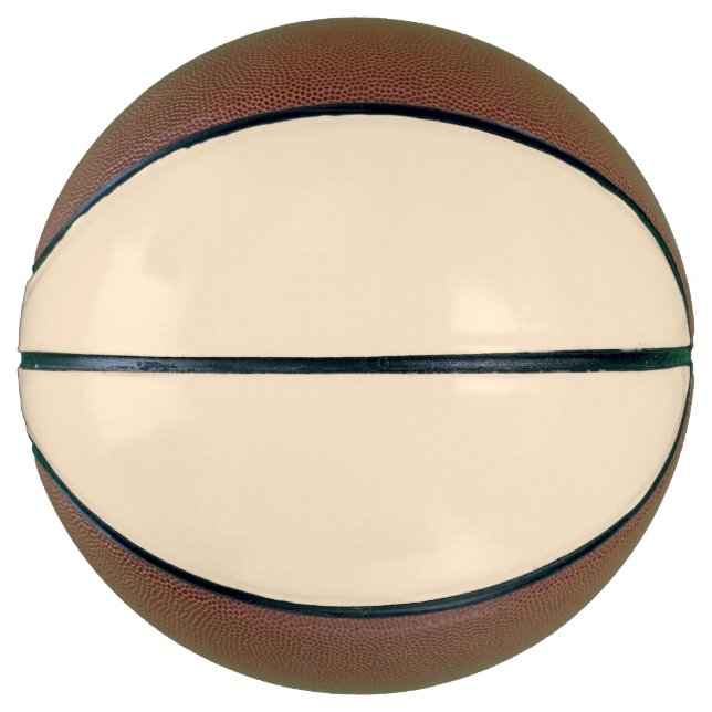 Blanched almond  (solid colour)  basketball (Front)