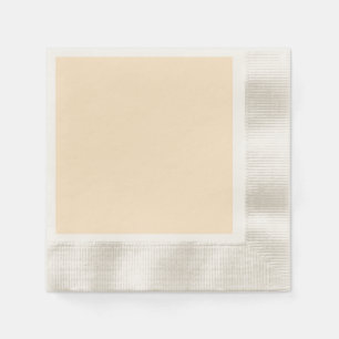 Blanched almond (solid colour) napkin