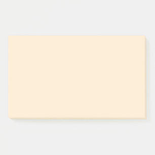 Blanched almond (solid colour) post-it notes