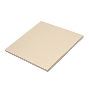 Blanched almond (solid colour) tile