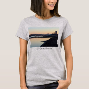 Blanchette And Missouri River T-shirt