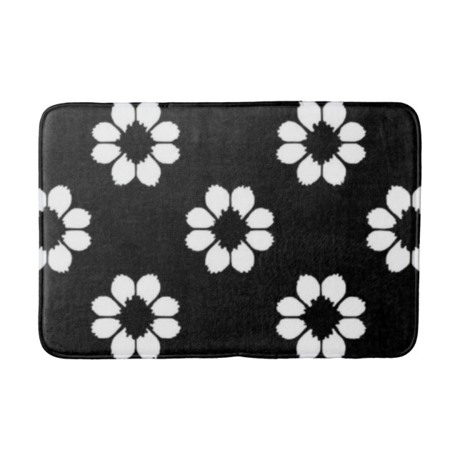Blanco Petals Bath Mat (Front)