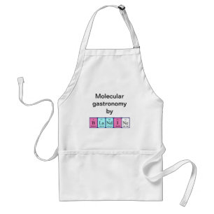 Blandine periodic table name apron