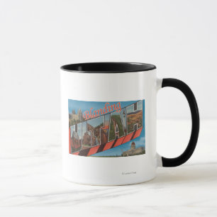 Blanding, Utah - Large Letter Scenes Mug