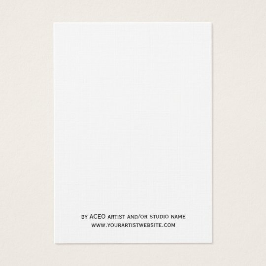 Blank ACEO ATC Artist Trading Cards - Portrait