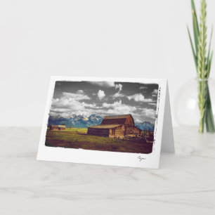 blank all occasion photography card