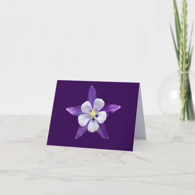 Blank All Occassion Folded Greeting Card (Front)