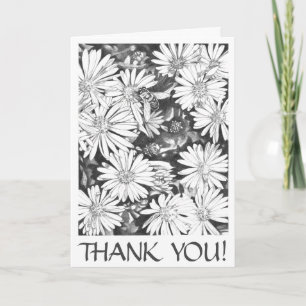 Blank Art Card Wildflower Customised Greeting Card