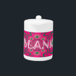 Blank Baby Vivid Pink Floral Purple Shade Monogram<br><div class="desc">Blank Baby Vivid Pink Floral Purple Shade Monogram Art Print Introducing the "Blank Baby Vivid Pink Floral Purple Shade Monogram Art Print, " a vibrant and inviting design that encourages personalisation and creativity. The bold pink background and the colourful repeating pattern create a visually engaging and customisable piece, perfect for...</div>