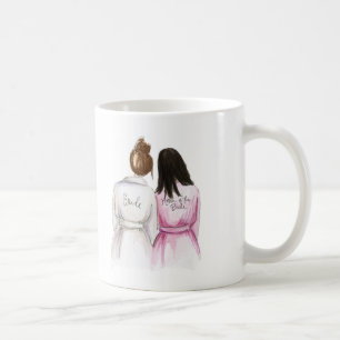 BLANK BACK Mug Auburn Bun Bride Bk Long Mum