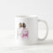 BLANK BACK Mug Auburn Bun Bride Dk Br Bun Bm