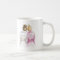 Blank Back Mug Brunette Bride Blonde Maid of H