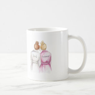 BLANK BACK Mug Red Head Bride Blonde Bm
