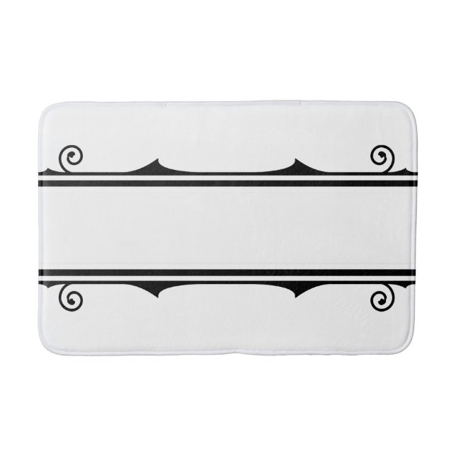 blank bath mat (Front)