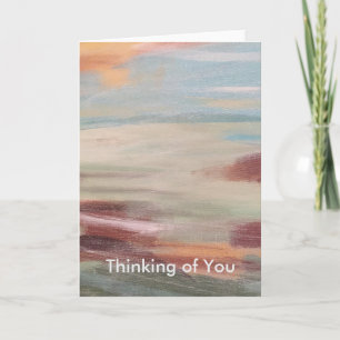 Blank Beach Card