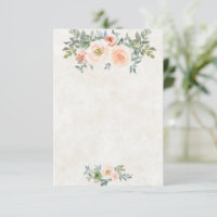 Blank budget Blush and green floral wedding