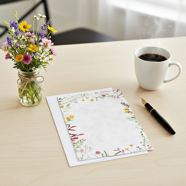 Blank Budget Garden floral wedding  Invitation (Creator Uploaded)