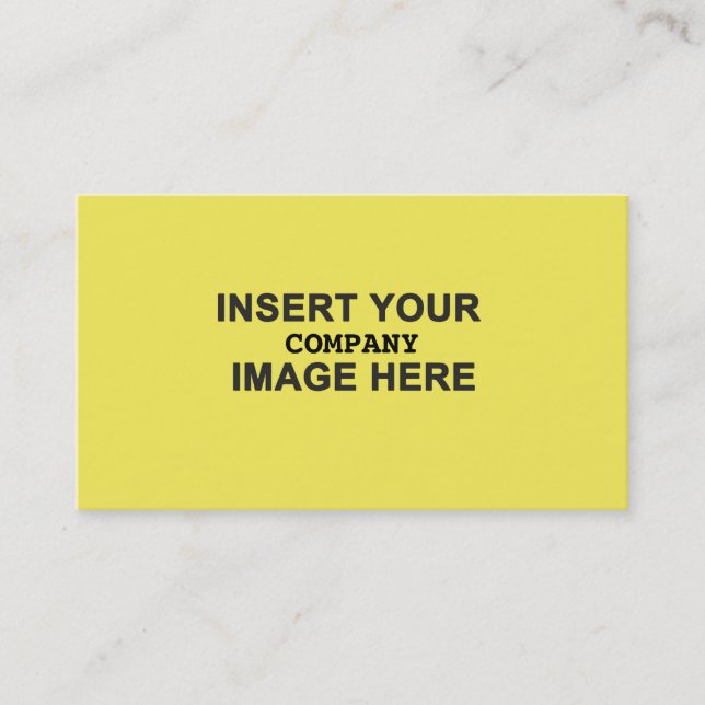 Blank Business Card (Front)