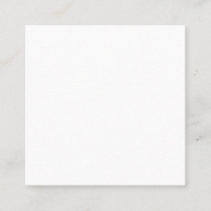 Blank Business Card 2.5"x2.5"