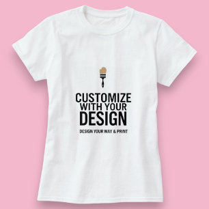 Blank Business Corporate Customisable Simple  T-Shirt