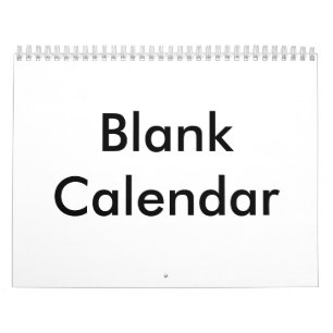 Blank Calendar 2025