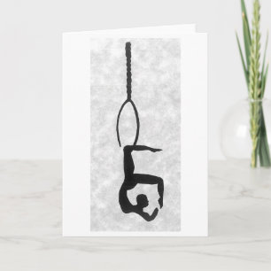 Blank Card: Aerial Hoop Artist Card