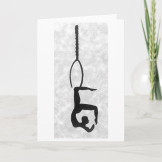 Blank Card: Aerial Hoop Artist Card