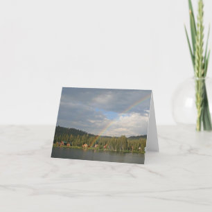 Blank Card, Rainbow Thank You Card