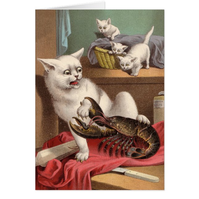 Blank card - Shocking Lobster! (Front)