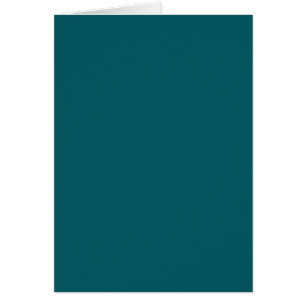 Blank Card with Dark Teal Background
