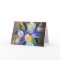 Blank card with painting of flowers
