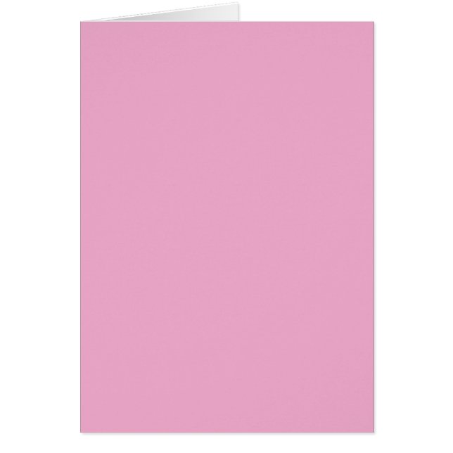 Blank Card with Pastel Pink Background (Front)