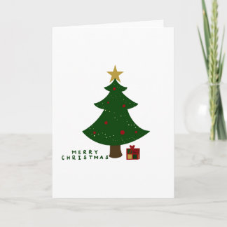 Blank Christmas Card