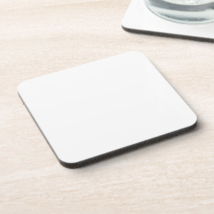 Blank Coaster Mockup   Minimal Square Drink Coaste