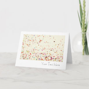 Blank Confetti All Occasion Greeting Card