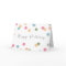 Blank Confetti Dot Birthday Card