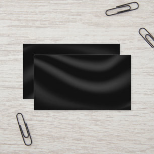 BLANK CREATE YOUR OWN BLACK BUSINESS CARD
