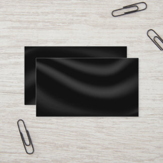 BLANK CREATE YOUR OWN BLACK BUSINESS CARD