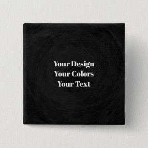 Blank - Create Your Own Custom 15 Cm Square Badge